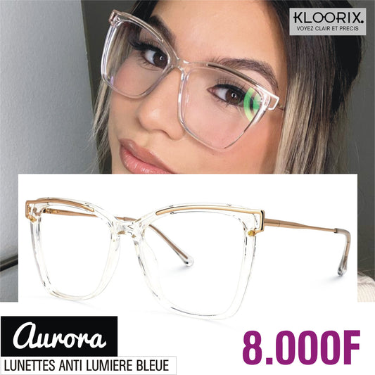 Lunettes Aurora (Anti Lumière Bleue)