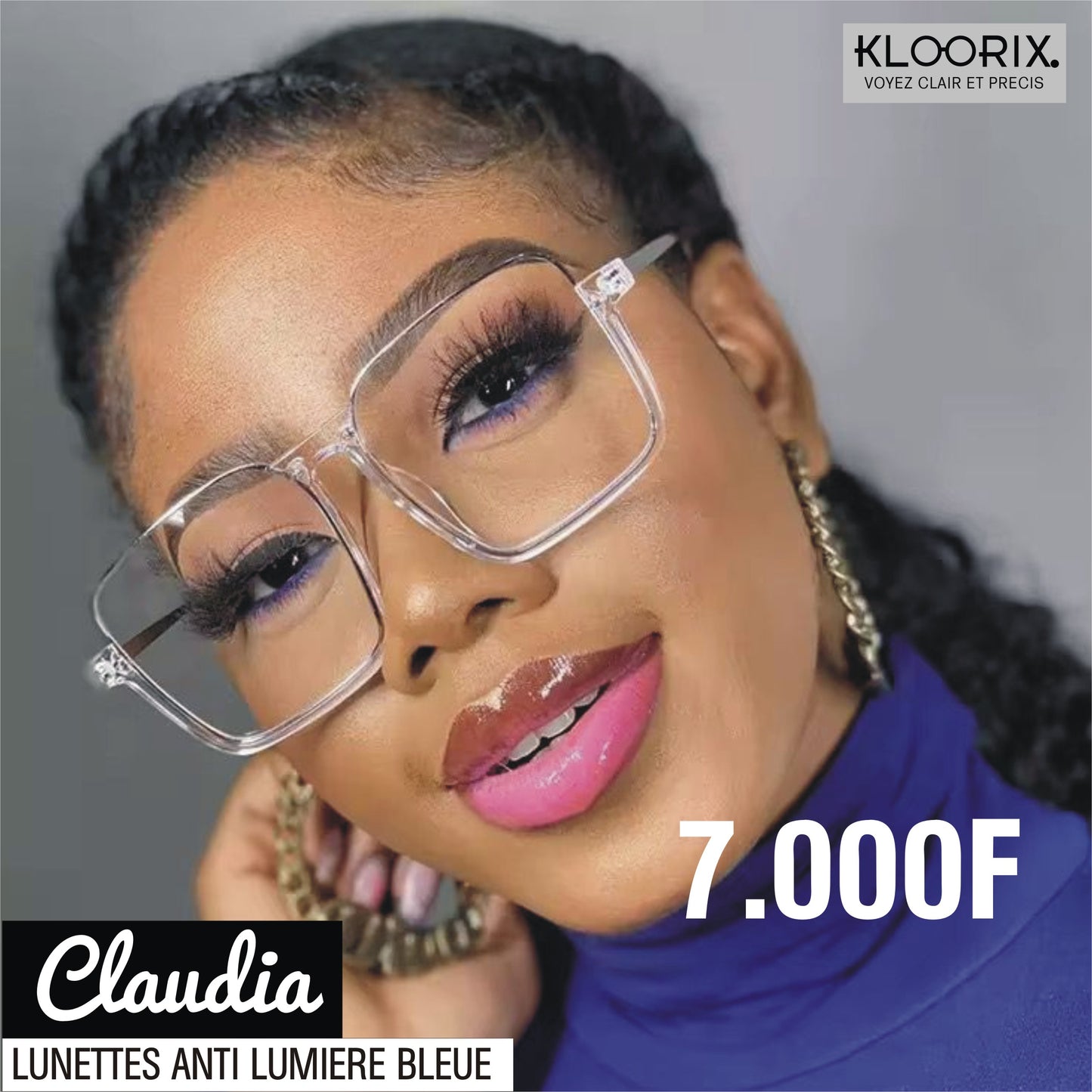 Lunettes Claudia (Anti Lumière Bleue)