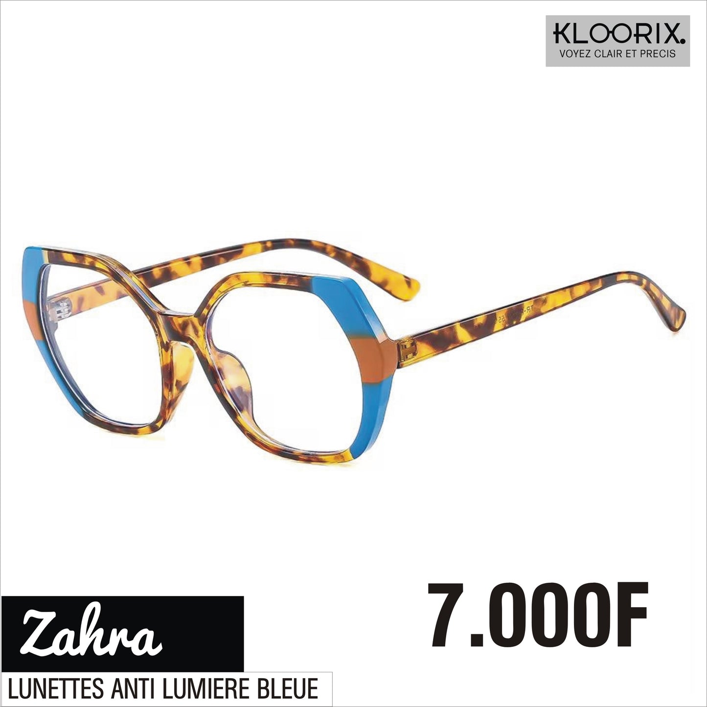 Lunettes Zahra (Anti Lumière Bleue)