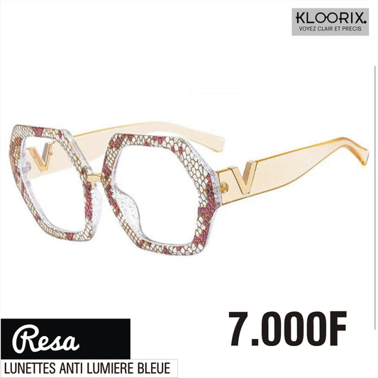 Lunettes Resa (Anti Lumière Bleue)