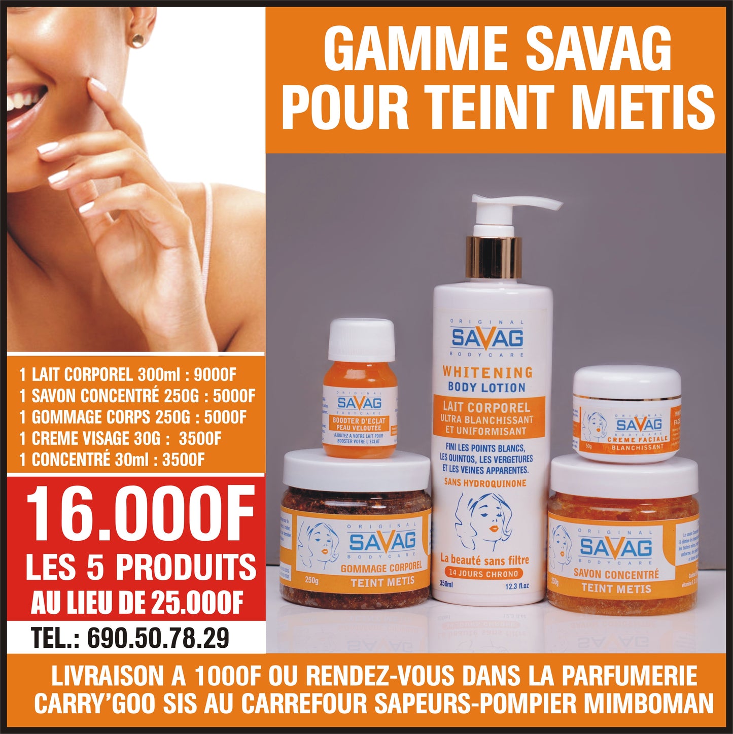 Gamme Savag Métissant