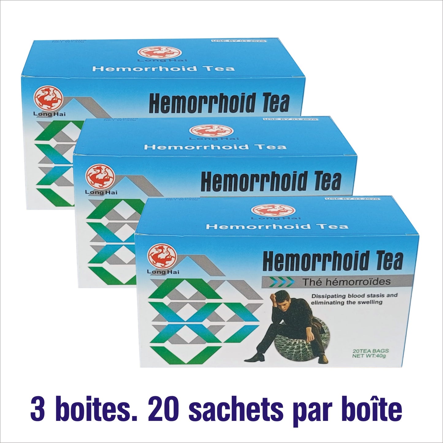 𝗧𝗵é 𝗛emorroïdes (3 boites)